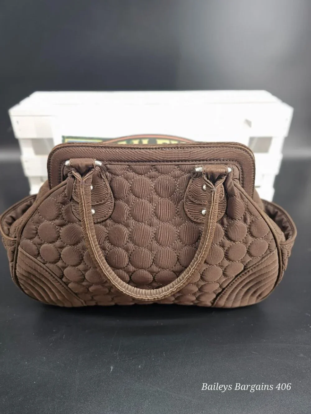 Vera Bradley Solid Magnetic Close Satchel